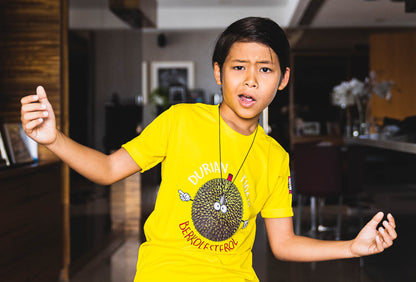 Kids T-Shirt Durian Tidak Berkolesterol
