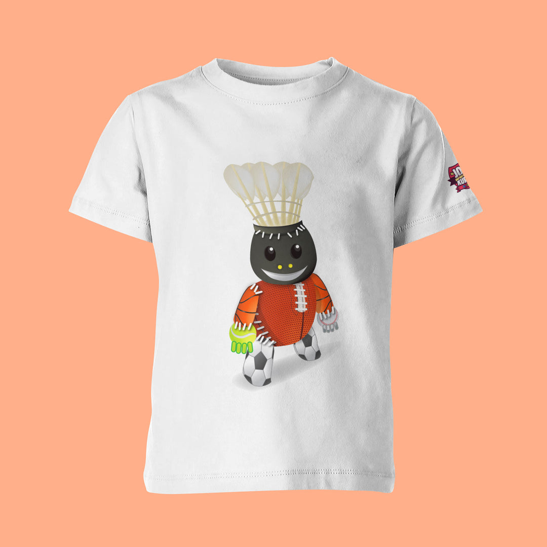 Kids T-Shirt Jom Aktif Maskot